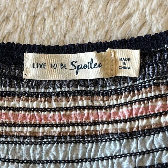 Striped crop top size large - Picture 6 of 16